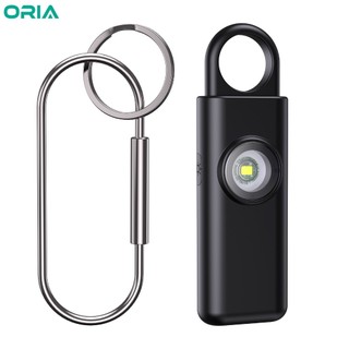 Móc khóa báo động sos khẩn cấp có đèn led cho nữ