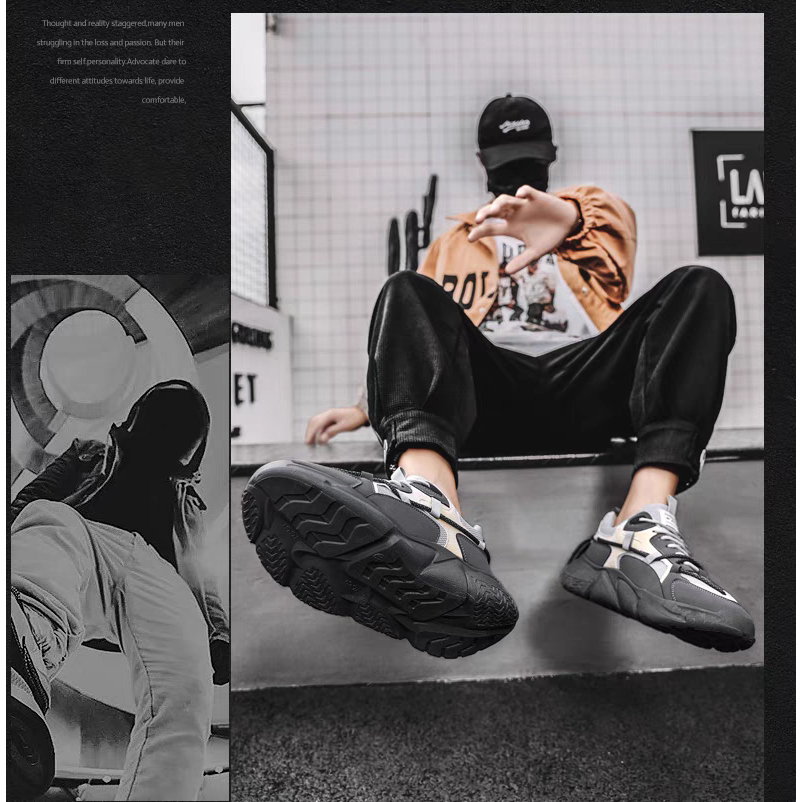 Giày Sneaker Chạy Bộ Chống Mùi Hôi Thoáng Khí 2024 Cho Nam