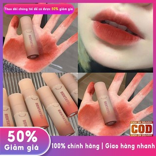  Son tint Màu Hoa Hồng Đỏ Nâu Hàn Quốc Chống Nước Lâu Trôi Mềm Mượt Như Nhung