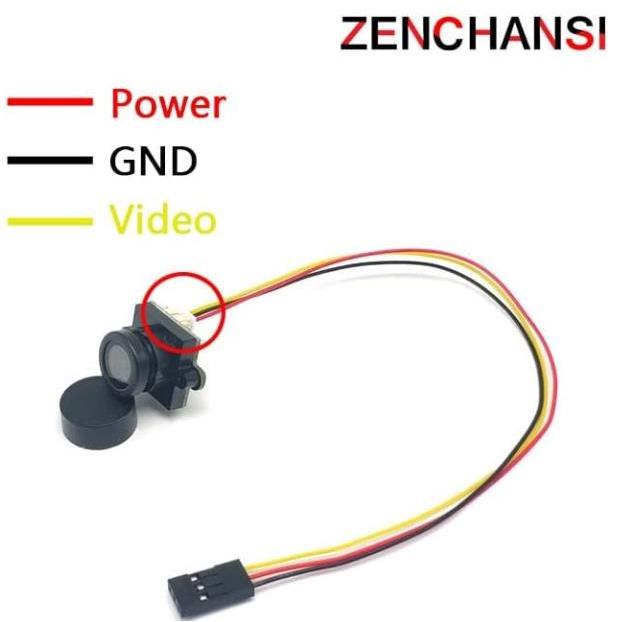 Camera Góc Rộng FPV 5.8g FPV Lens 1.4mm CMOS 700TVL NTSC / PAL Cho Drone