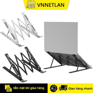 Giá Đỡ Laptop Nhôm Cao Cấp ,13-17 inch Laptop Stand - VNNETLAN Giá Kê Laptop N6 Gấp Gọn Điều Chỉnh Độ Cao Hỗ Trợ Tản Nhiệt Laptop