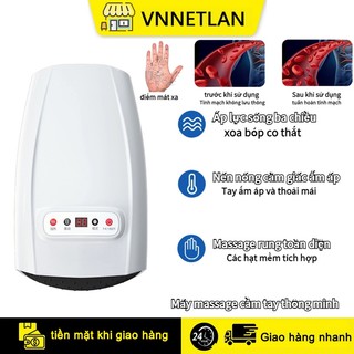 Máy massage tay VNNETLAN S1 hỗ trợ chuyên sâu vị trí mu bàn tay/ cổ tay/ lòng bàn tay/ ngón tay