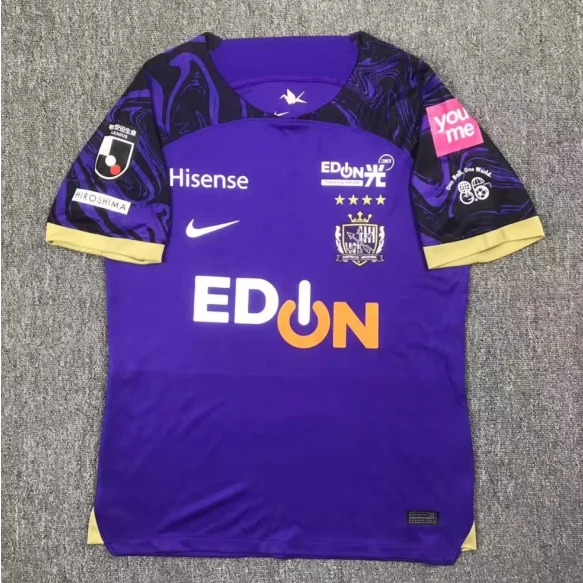 Quạt Cầm Tay 2024 2025 Sanfrece Hiroshima Chuyên Dụng Cho Đá Banh