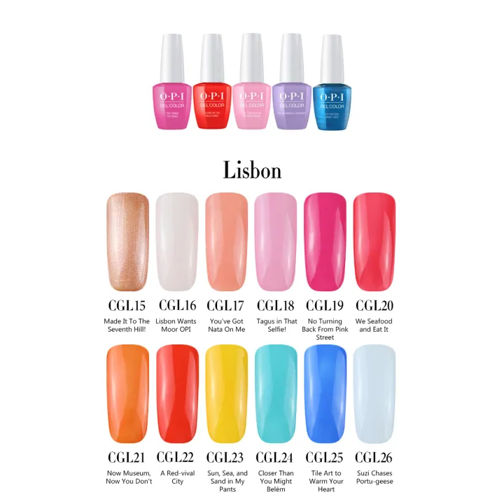 Lọ Nước Sơn Móng Tay UV OPI 198 Màu Tùy Chọn 15mL