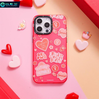 Ốp lưng Youngkit Sức Mạnh Màu Hồng cho iphone 13/14/15 chống sốc cho ốp lưng iphone 15 pro max  chính hãng cho ốp lưng iphone 14 pro max chống sốc