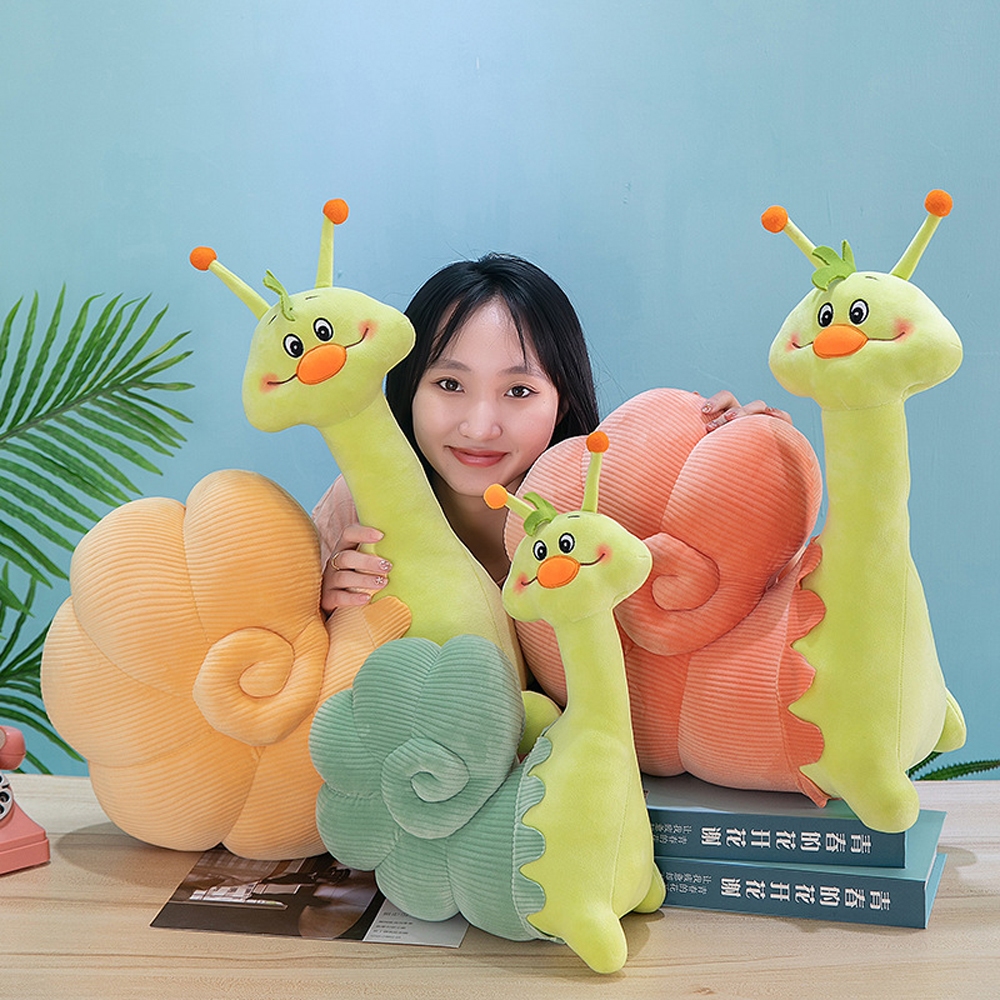 Thú Nhồi Bông Hình Ốc Sên Hoạt Hình Đáng Yêu