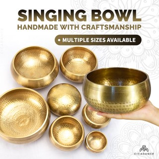 Chuông Xoay Nepal 12cm/13cm/15cm/17.5cm Chất Liệu Cao Cấp Âm Thanh Trong Trẻo Bát Hát Yoga Thiền Chuông Xoay Trị Liệu Cao Cấp Chuông Đồng Chuông Tụng Kinh singing bolws fullmoon chuông xoay fullmoon