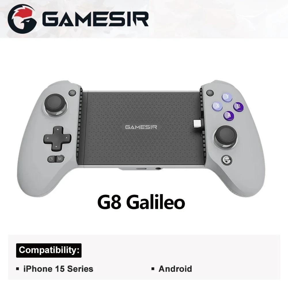 GameSir G8 + Galileo / X2S / X5 Lite Type C Tay cầm chơi game cho iPhone 15 Series và Android với PS