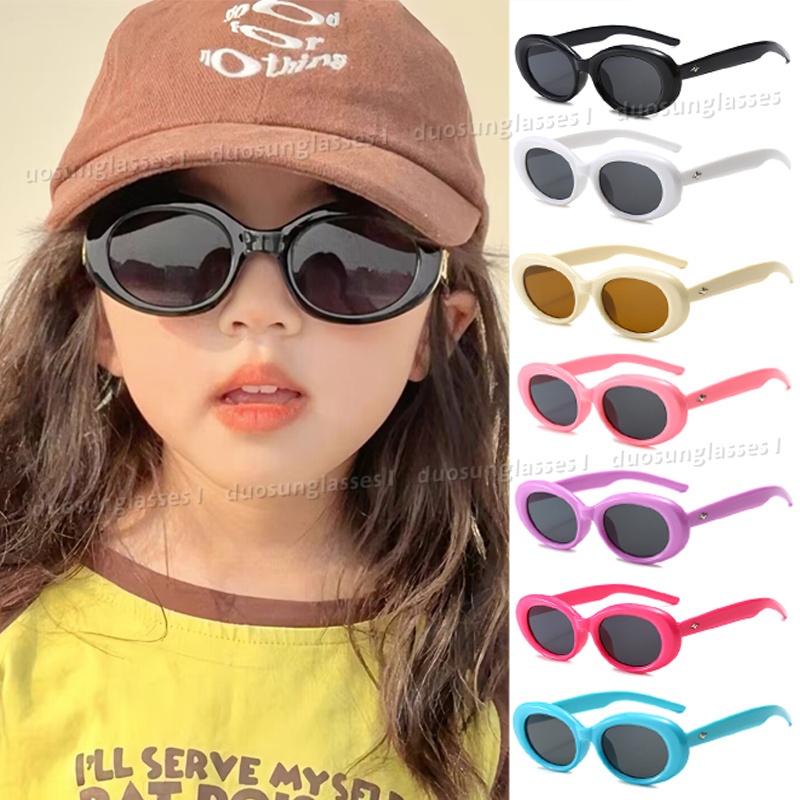 (MớI) Kính MáT HìNh Oval Dễ Thương Cho Bé