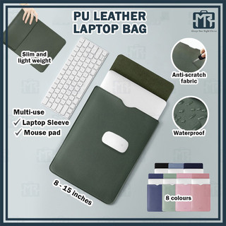 Túi Da PU BUBM Chống Sốc Chống Thấm Nước Đựng Máy Tính Bảng iPad air 10.9 12 13 15inch