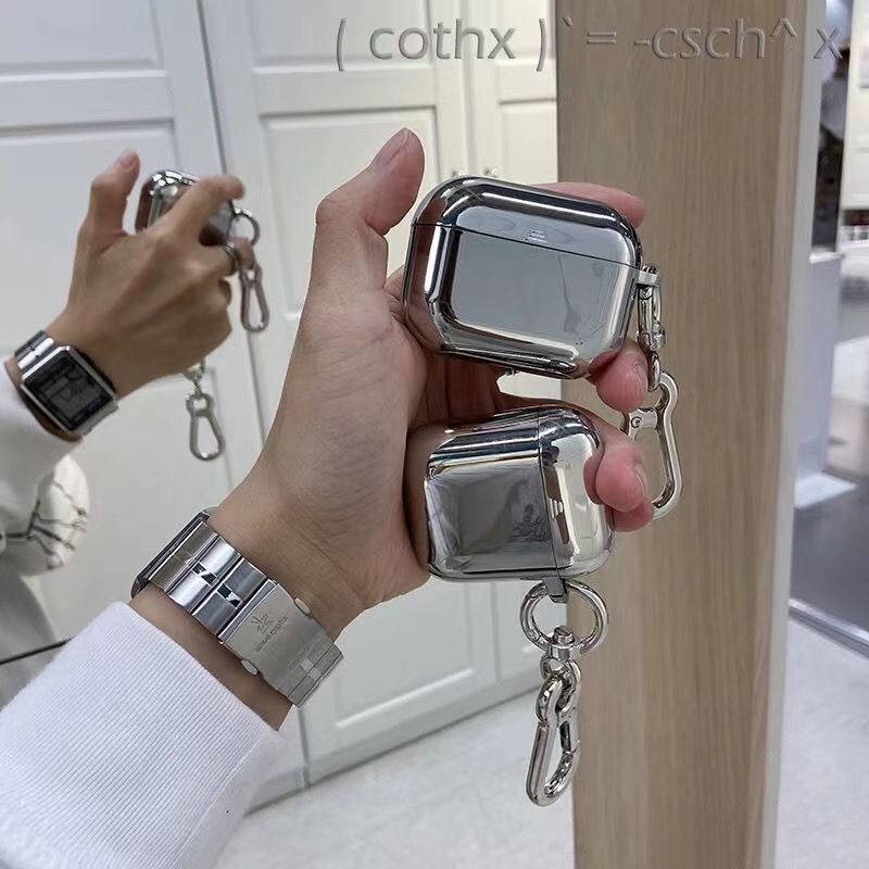 Vỏ bảo vệ hộp sạc tai nghe bluetooth không dây Airpods 1 / 2 /3 / pro mạ điện cao cấp