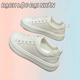 BẠCH LỘC ĐẠI NHÂN✨Giày  đế dày thoáng khí đa năng phong cách Hàn Quốc thời trang cho nữ