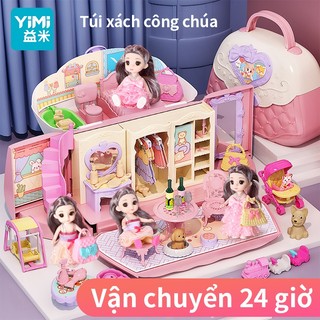 Yimi Bộ Đồ Chơi Búp Bê Công Chúa Xinh Xắn Cho Bé Gái