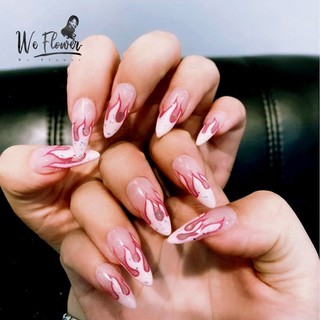 Bộ 24 Móng Tay Giả Thời Trang Hàn Quốc Cho Nữ