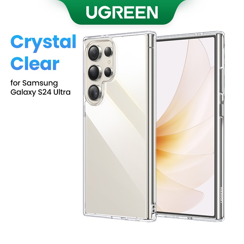 UGREEN Ốp Điện Thoại Mềm Trong Suốt Chống Sốc Cho Samsung Galaxy S24 Ultra