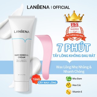 Kem Tẩy Lông Lanbena Chăm Sóc Cá Nhân Không Đau Dành Cho Vùng Dưới Cánh Tay 100g