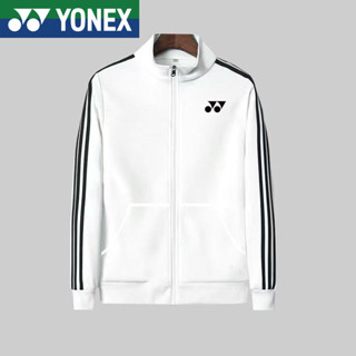Bộ Áo Khoác Hoodie Cầu Lông Yonex Tay Dài Và Quần Dài Thể Thao Khô Nhanh Mẫu 2024 Mới Mùa Xuân Thu Hàn Quốc Cho Nam Và Nữ