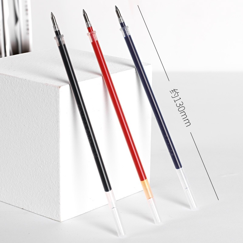 1 Bút Mực Gel Ngòi 0.5Mm Có Ruột Mực Đen / Đỏ / Xanh Dương