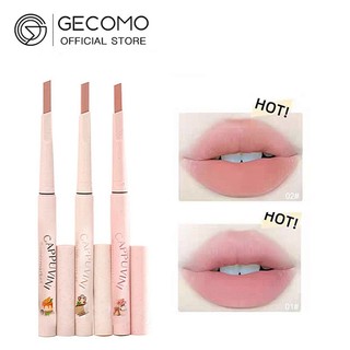 Bút Kẻ Viền Môi GECOMO Màu Nhung Lì Lâu Trôi Chống Thấm Nước