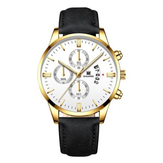 Mới Đồng Hồ quartz Nam Dây Da