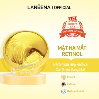 Set 60 Mặt Nạ Mắt Lanbena Thành Phần Retinol