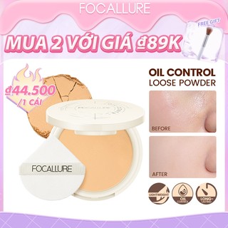  Phấn Phủ Focallure Kiềm Dầu Tự Nhiên Lâu Trôi Chống Thấm Nước Và Mồ Hôi 