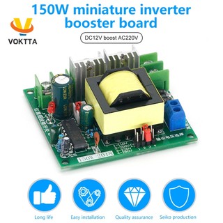 Mô đun tăng áp voktta 150w dc-ac 12v sang 110v 200v 220v 280v 150w
