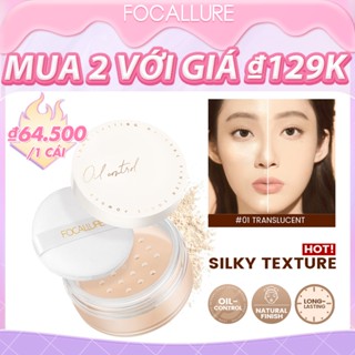 Phấn phủ Focallure kiềm dầu lâu trôi trang điểm tự nhiên