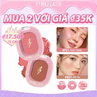 Phấn má hồng sắc tố cao mềm mịn pinkflash
