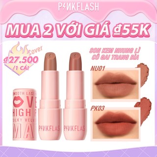 Pinkflash #Son lì mềm mịn như nhung lâu trôi lên màu chuẩn PinkCover