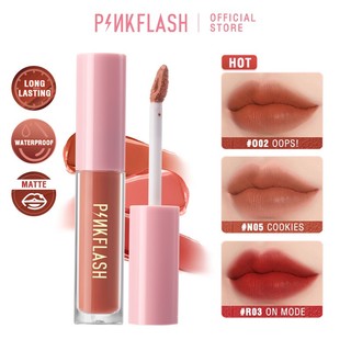 [Hàng mới về] Son Kem Pinkflash Ohmykiss Dưỡng Ẩm Lâu Trôi Mềm Mịn