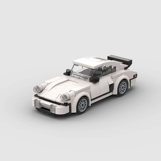 Bộ đồ chơi lắp ráp mô hình xe đua porsche 911 196 mảnh tương thích với