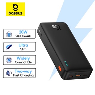  Baseus Cục Sạc Nhanh 20w 20000mah Cho iPhone 15   14   13   12 Xiaomi Samsung 
