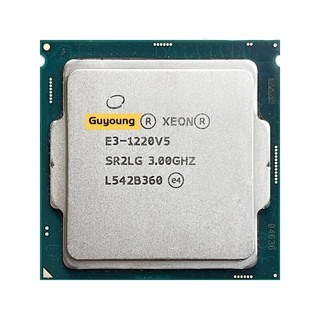 Bộ xử lý quad-core cpu 80w lga 1151 yzx xeon e3 1220 v5 e3 1220 v5 e3-1220v5 3.0ghz