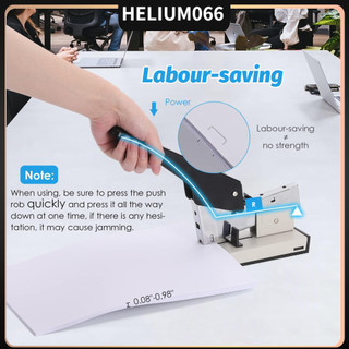 Dập ghim loại lớn 210 tờ dụng cụ văn phòng phẩm Helium066