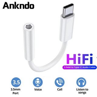 Cáp ChuyểN ĐổI Âm Thanh LoạI C Sang 3.5MM Cho Iphone / Phone 15 Pro Max Plus DAC 3.5 Samsung