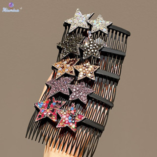 👾miua Lược Cài Tóc Hình Ngôi Sao Lấp Lánh Ngọt Ngào Cho Nữ