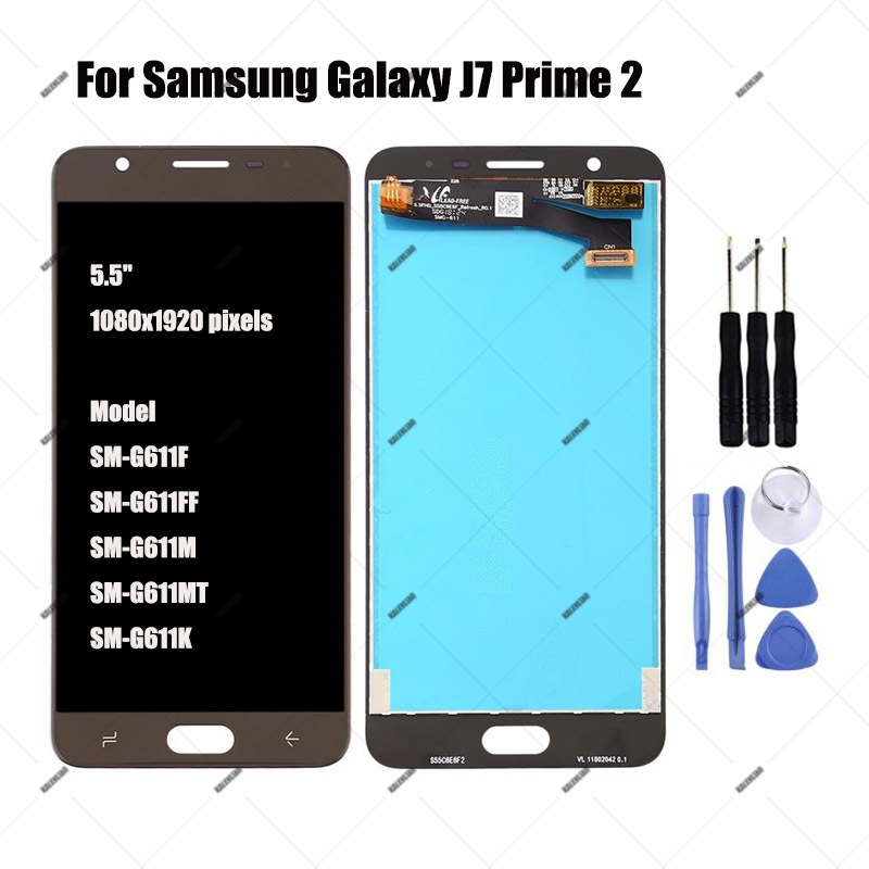 Dành cho Samsung Galaxy J7 Prime 2 J7 Prime 2018 G611F Màn hình LCD Màn hình cảm ứng