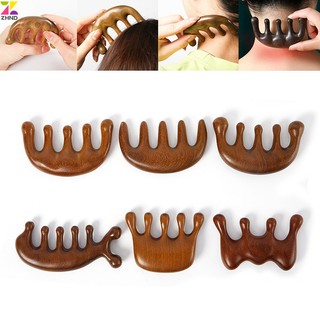 Zhuzhengde 1 Lược Chải Tóc Mát Xa Da Đầu Chống Tĩnh Điện
