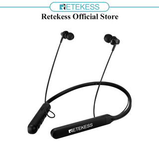 Tai Nghe Bluetooth Retekess TR108 FM Đeo Cổ Hỗ Trợ Đài FM Có Thể Sạc Lại Và Hiển Thị Kỹ Thuật Số Dùng Khi Đi Bộ