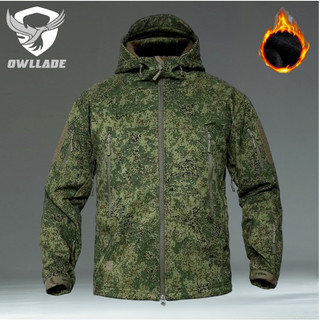 Áo Khoác Chiến Thuật Cú Mèo JT-IXJ-Camo In Rus Chống Thấm Nước Cho Nam