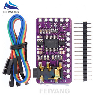  Bảng Mạch Giải Mã Âm Thanh I2S PCM5102A DAC GY-PCM5102 I2S Cho Raspberry Pi pHAT Format PCM5102 