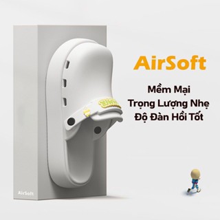 Dép Clogs Đế Cao Dép Nhựa EVA Đế Mềm Dày Dặn Chống Trượt Thoải Mái Xinh Xắn Dép Sandals