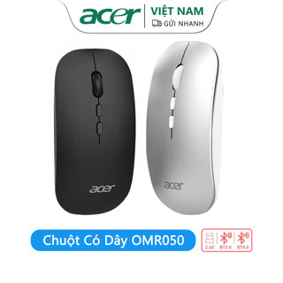 Chuột Bluetooth Không Dây Acer OMR050 2.4GHz / Bluetooth 3.0 / 5.0 Cho Win 7 / 8 / 10 Android Và iOS 13