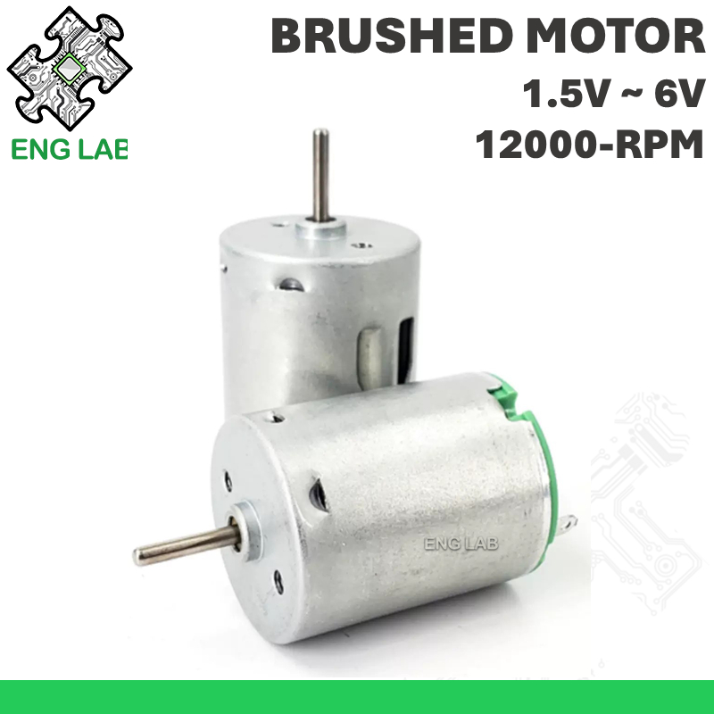 ENGLAB★280 Series DC Brushed Motor,Động cơ mini 12000RPM,Động cơ xe đồ chơi mini