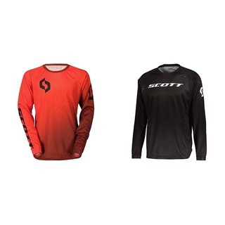 Scott xe đạp đi xe đạp jersey đi xe đạp áo thun xe đạp leo núi tốc độ xuống jersey nhanh khô áo đua xe máy