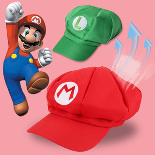 Mũ lưỡi trai hóa trang super mario cho bé