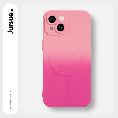Ốp điện thoại JURSUE màu gradient thích hợp cho iPhone 17 16 15 14 13 12 11 Pro Max
