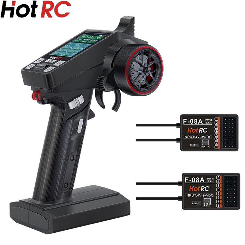 Hot RC CT-8A 8 Kênh Điều Khiển Từ Xa 2.4G 8 Kênh Thu Để Leo Xe Trôi RC Xe TÀU BÌNH