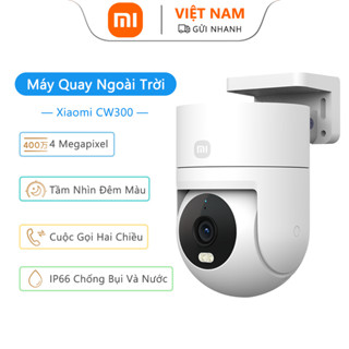 Camera ngoài trời Xiaomi CW300, 4 triệu pixel, Tầm nhìn ban đêm đầy màu sắc, Cuộc gọi thoại hai chiều, Cáp mạng hỗ trợ, cho màn hình gia đình